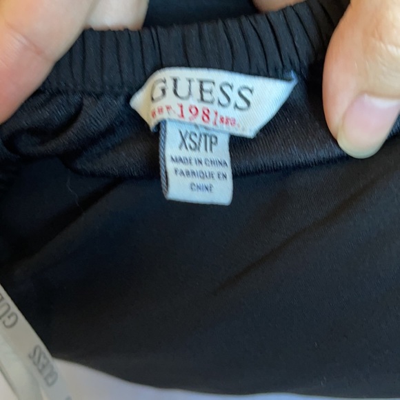 Guess Maxi Dress Black Mesh XS - Picture 5 of 7